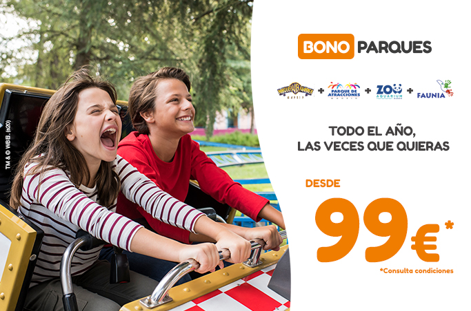 Promoción Marzo en Bono Parques