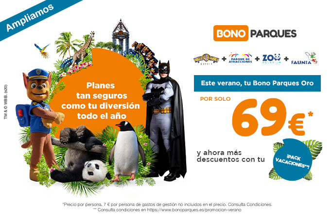 Consigue tu Bono Oro por 69€