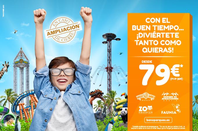 Diversión en primavera con Bono Parques 