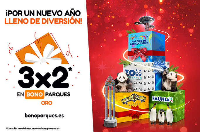 Esta Navidad regala Bono Parques