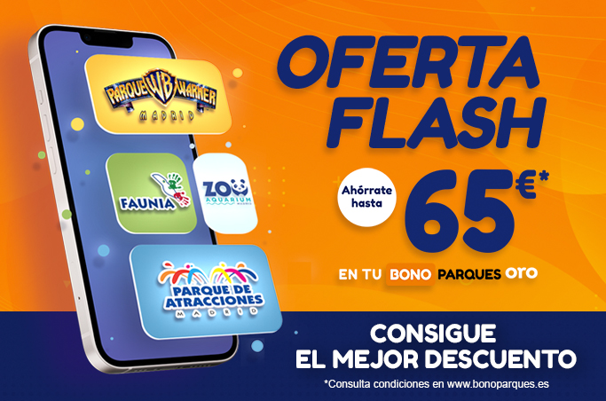 💥 Oferta Flash Bono Parques Oro 💥