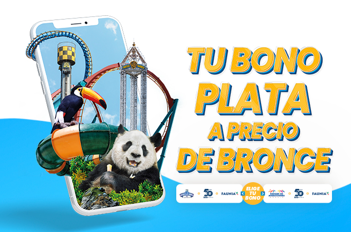 Tu Bono Parques Plata a precio de Bono Parques Bronce