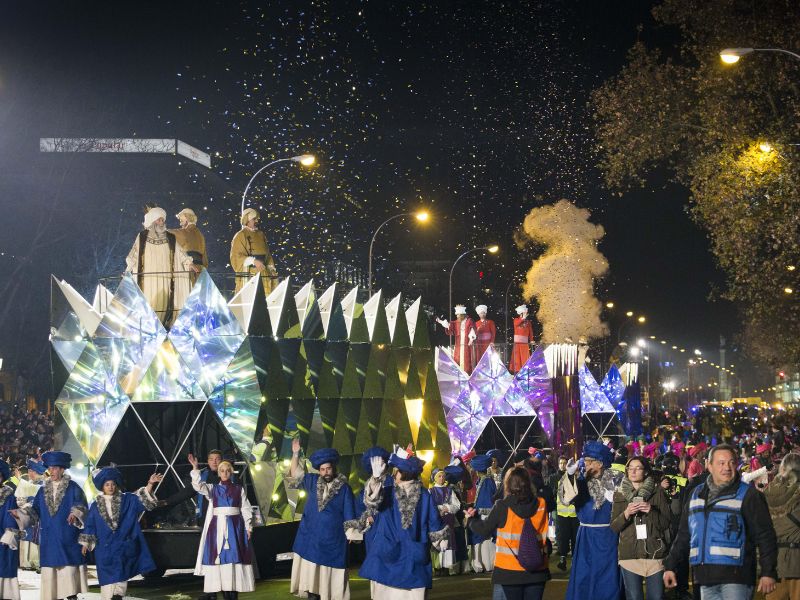 Cabalgatas (Castellana-Cibeles) de Navidad