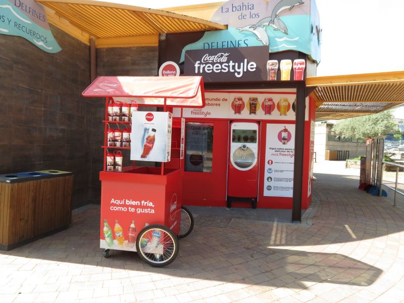 Coca-Cola Freestyle en ZOO Aquarium Madrid