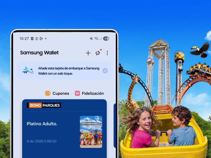 Samsung Wallet: ¡Lleva tu Bono en tu móvil!